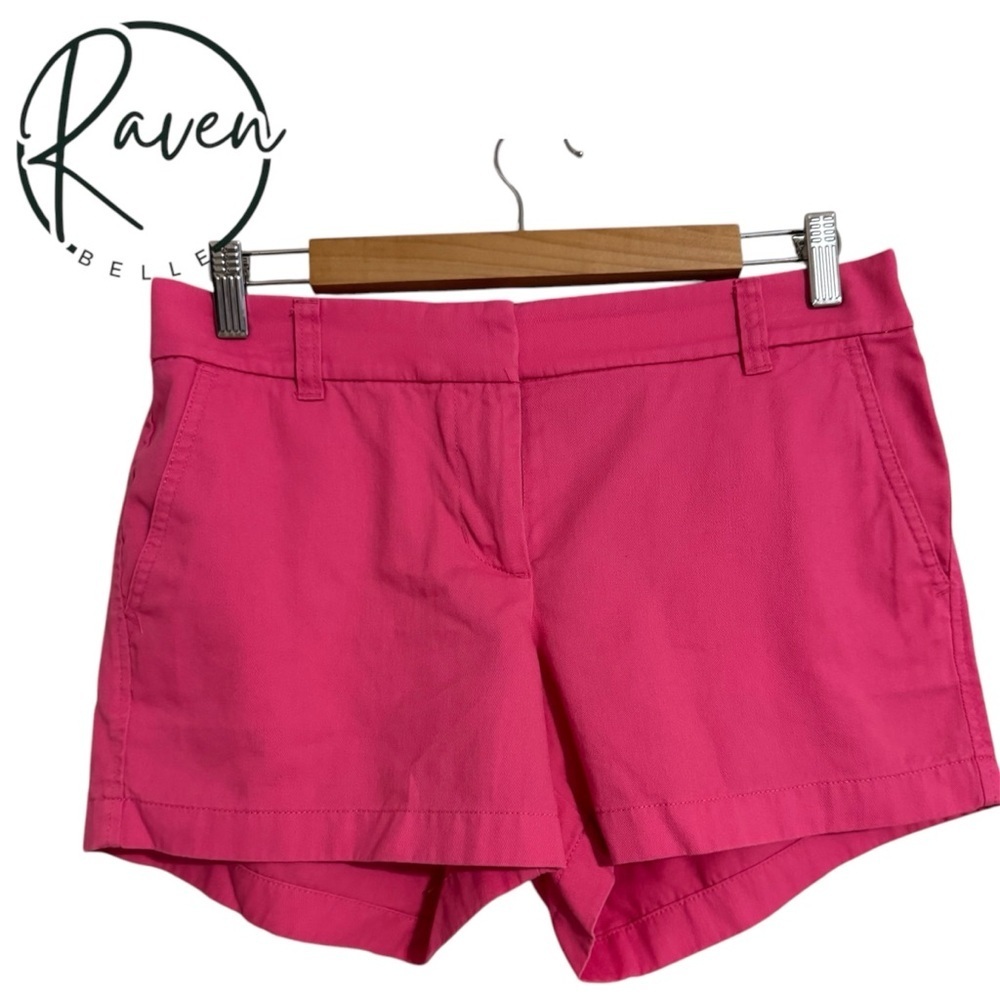 J. Crew Hot Pink Women's Chino Shorts